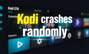 kodi crashes randomly
