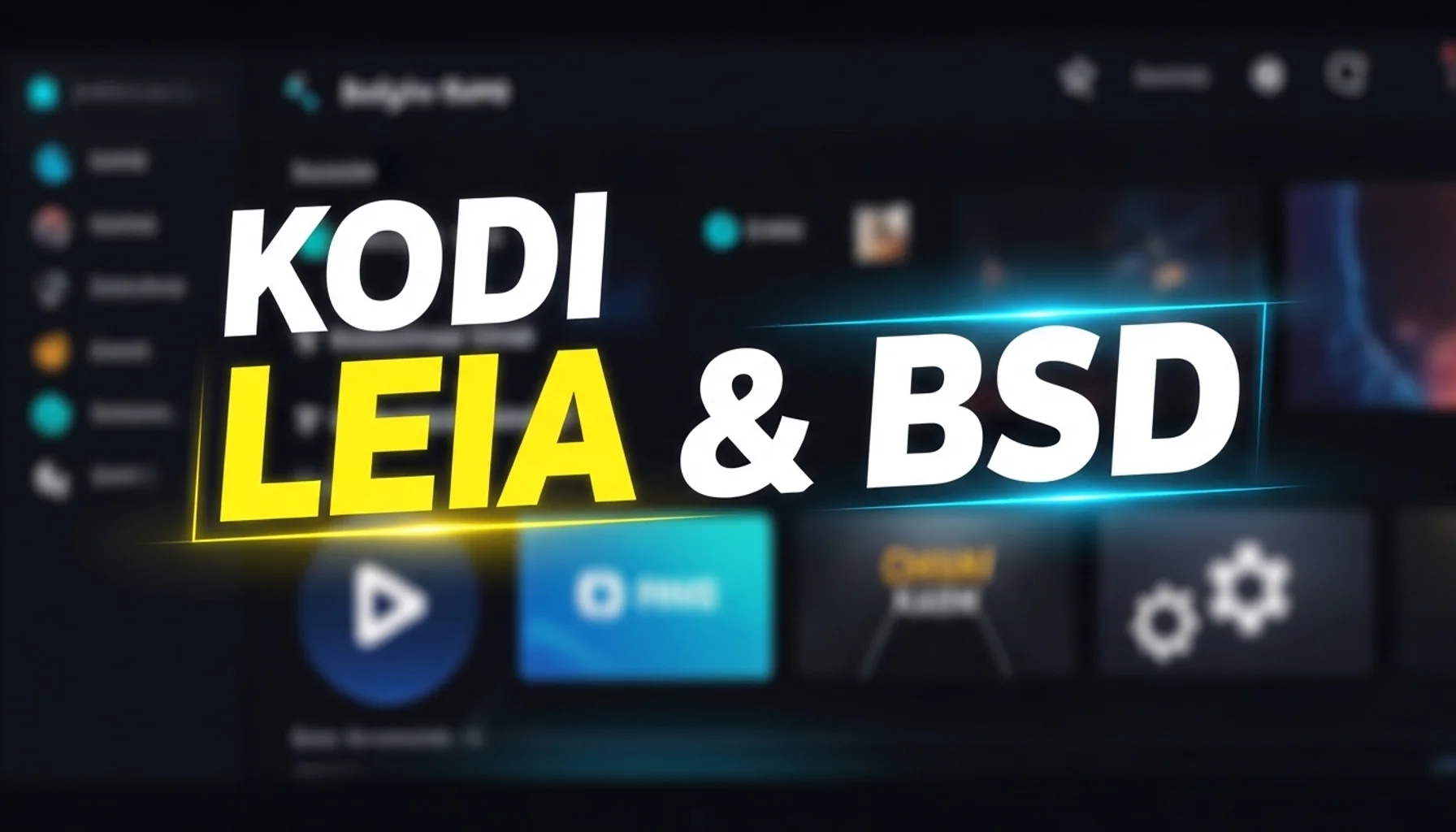 kodi leia and bsd