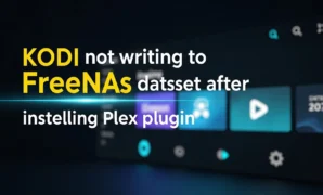 kodi not writing to freenas dataset after installing plex pl