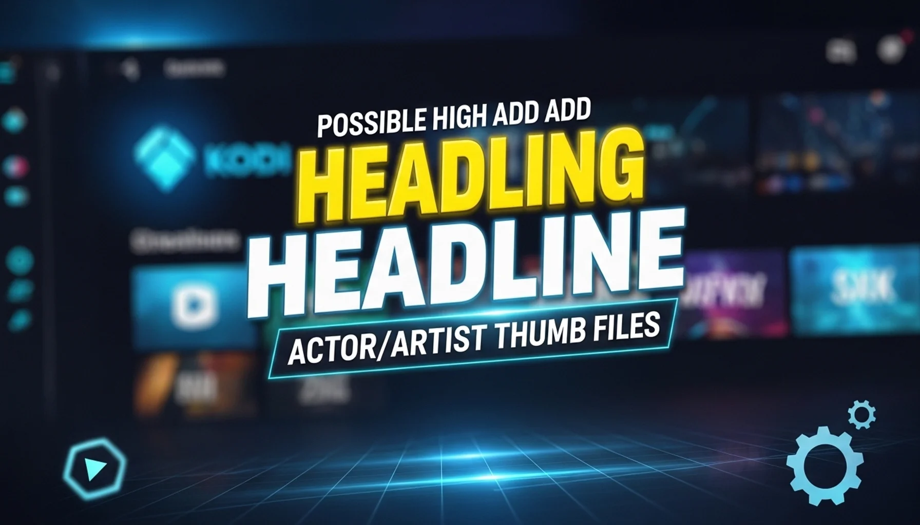 possible to add local actorartist thumb files