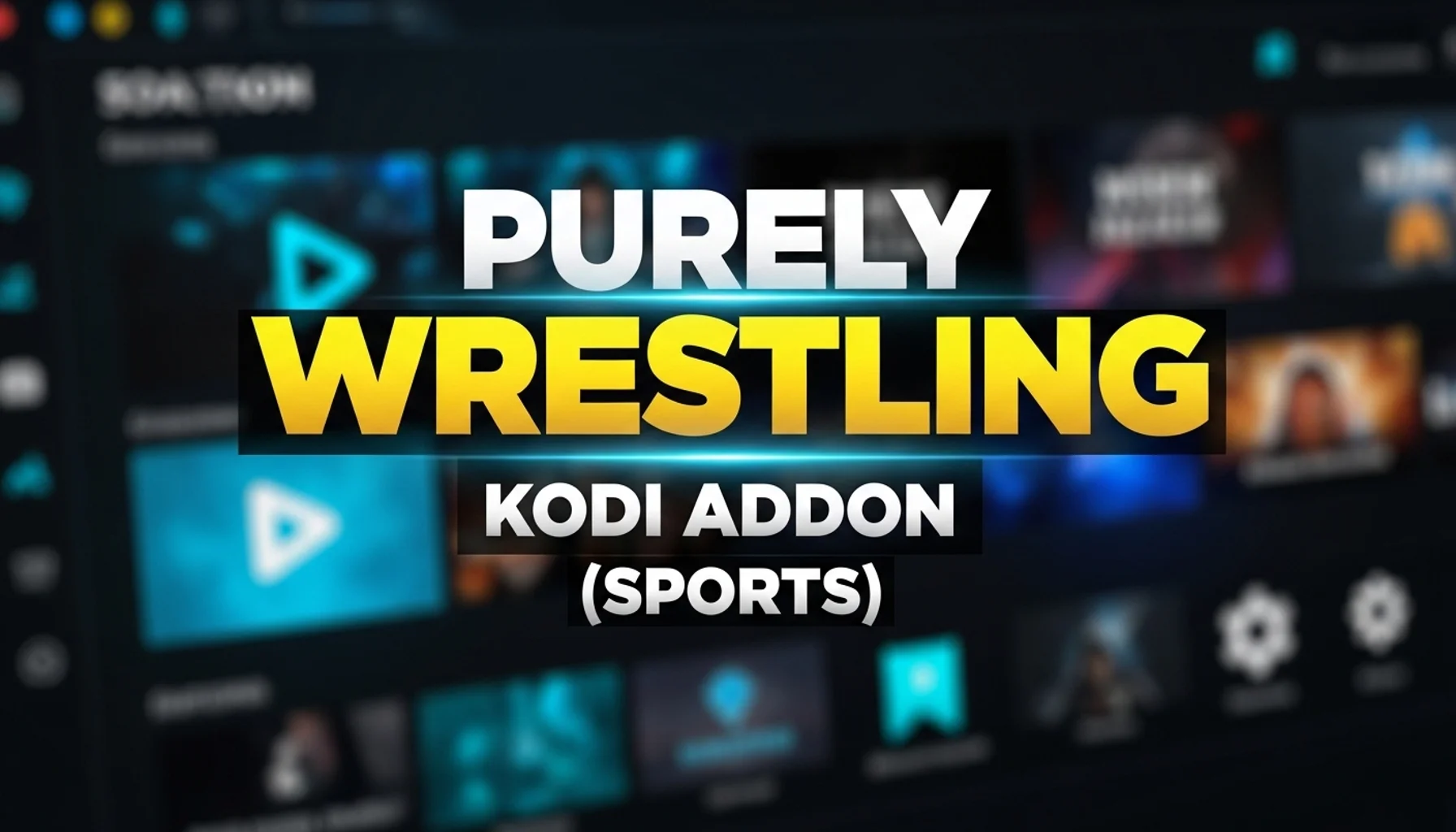 purely wrestling kodi addon sports