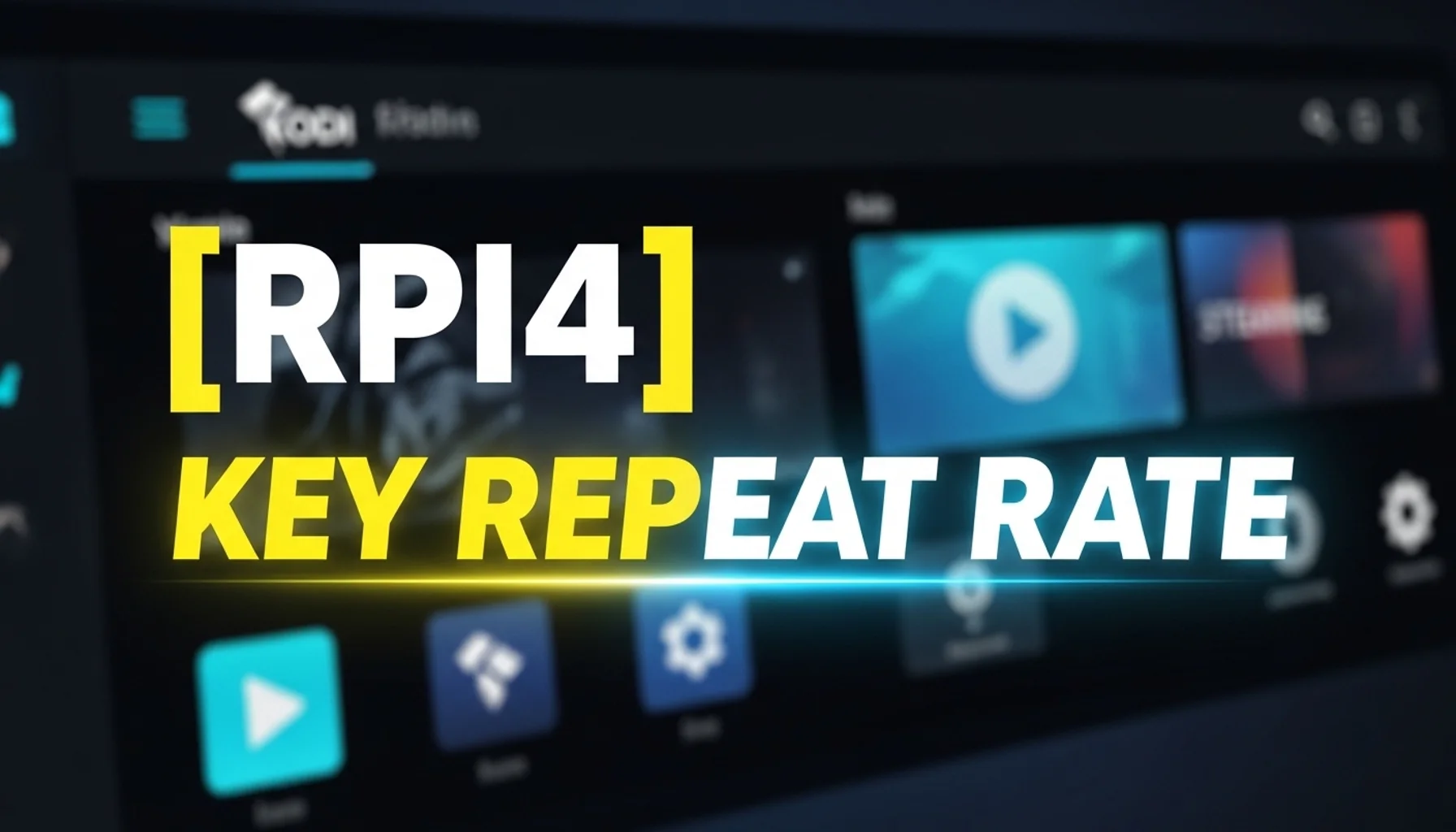 rpi4 key repeat rate