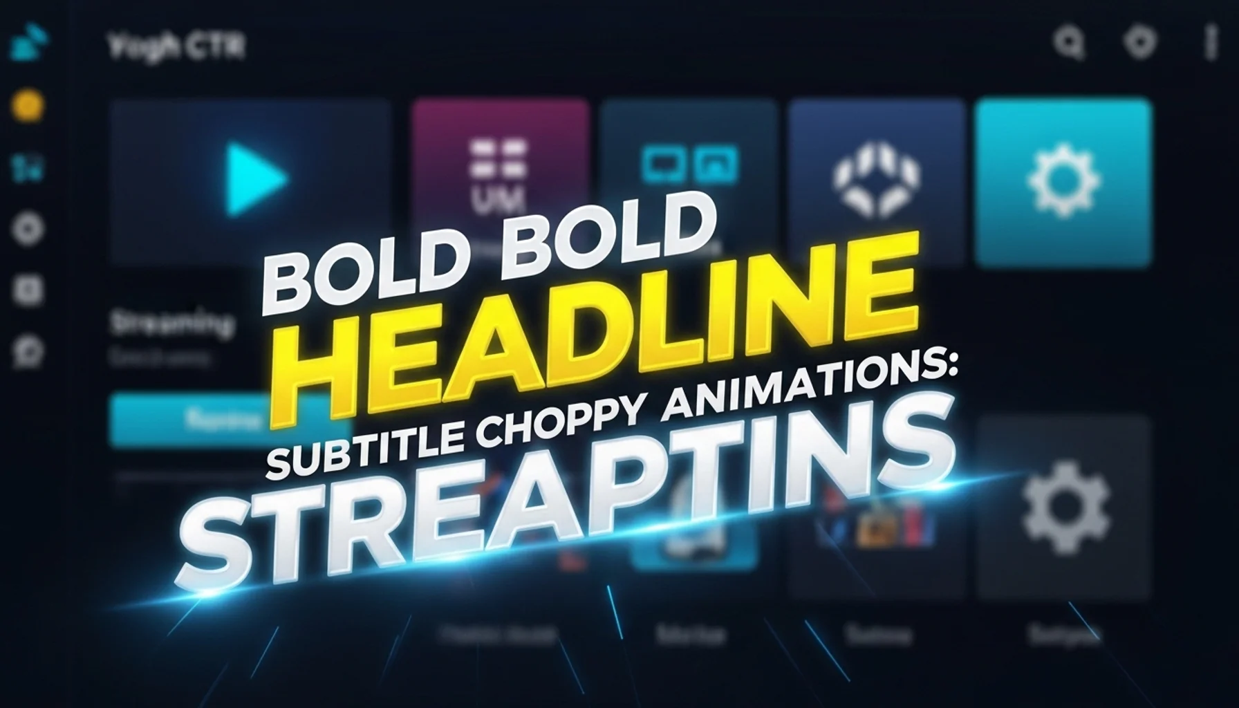 subtitle choppy animations