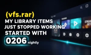 vfsrar my library items just stopped working started with 02