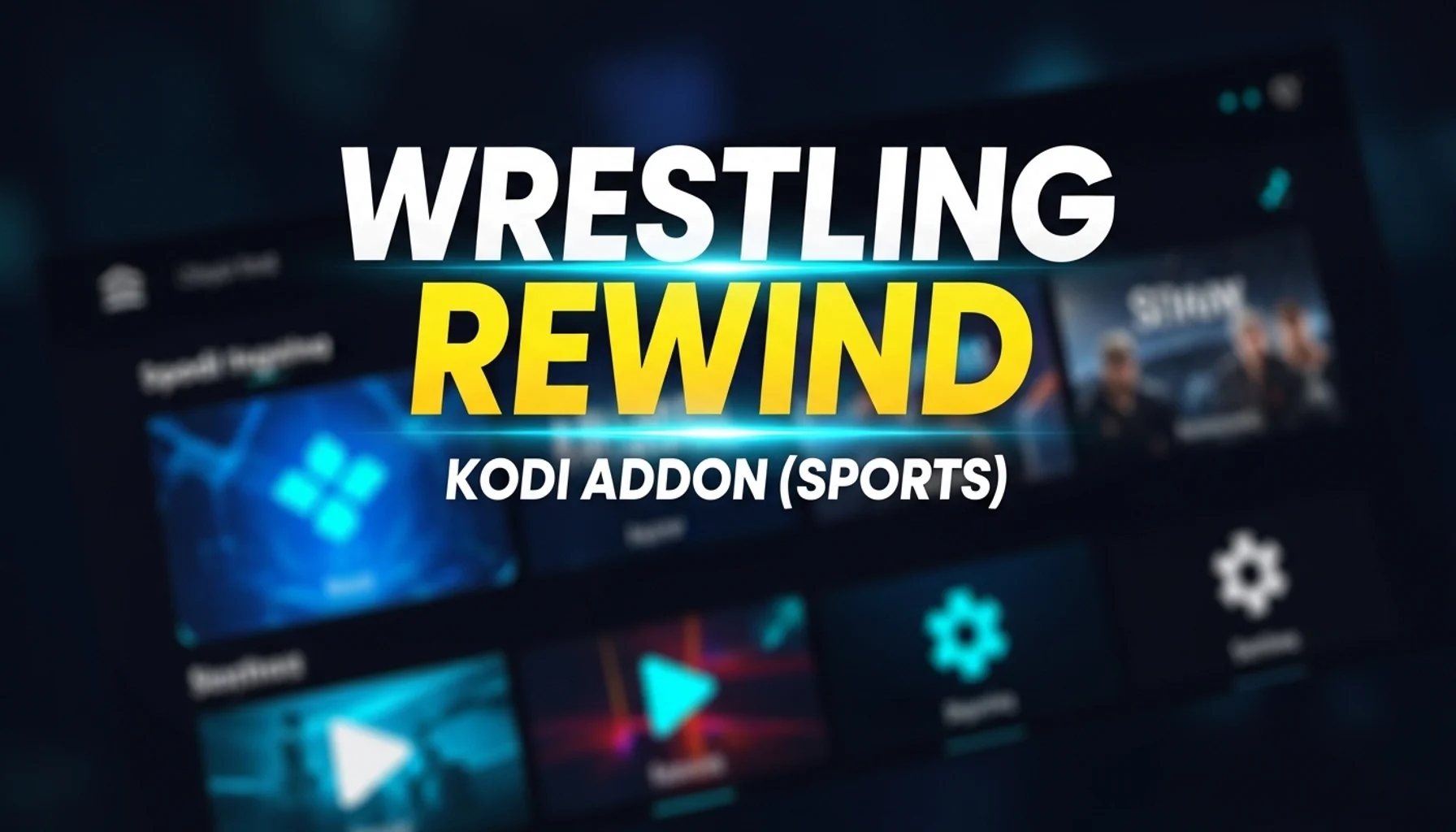 wrestling rewind kodi addon sports