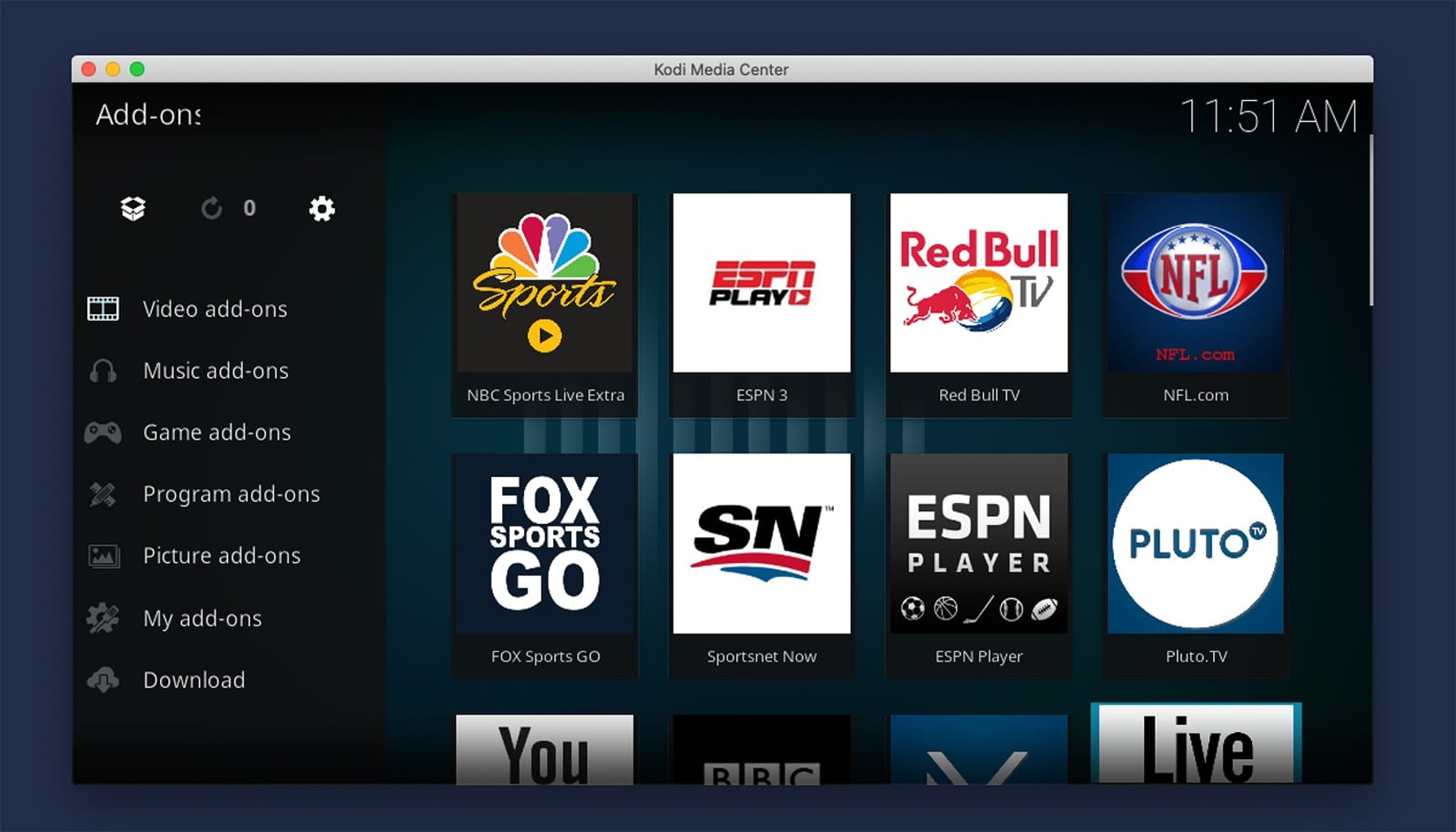 9 best live sports kodi addons in