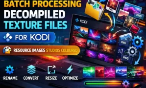 Batch Processing Decompiled Texture File for Resource Images Studios Coloured