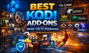Best Kodi addons showcase design