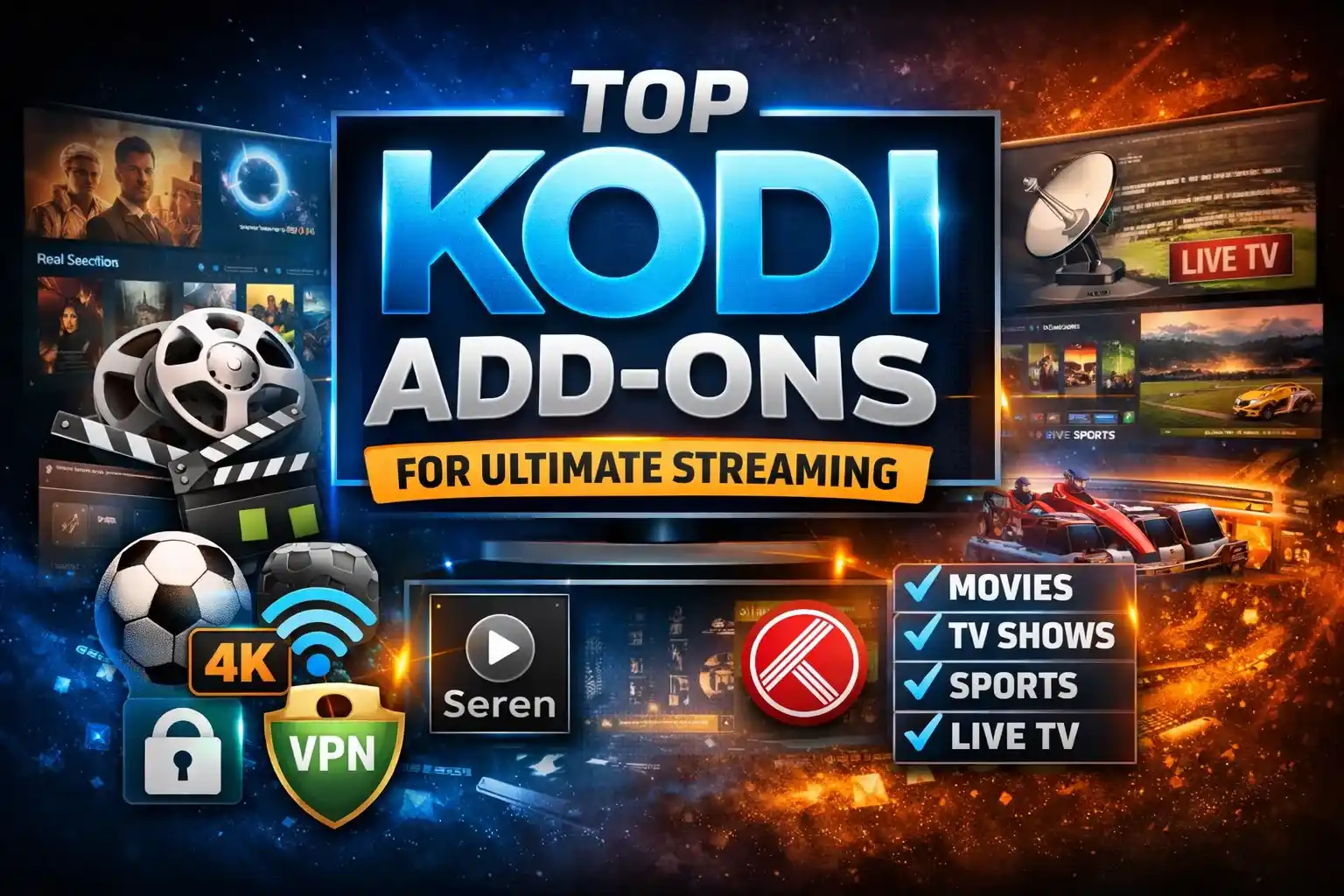 Best kodi addons for live
