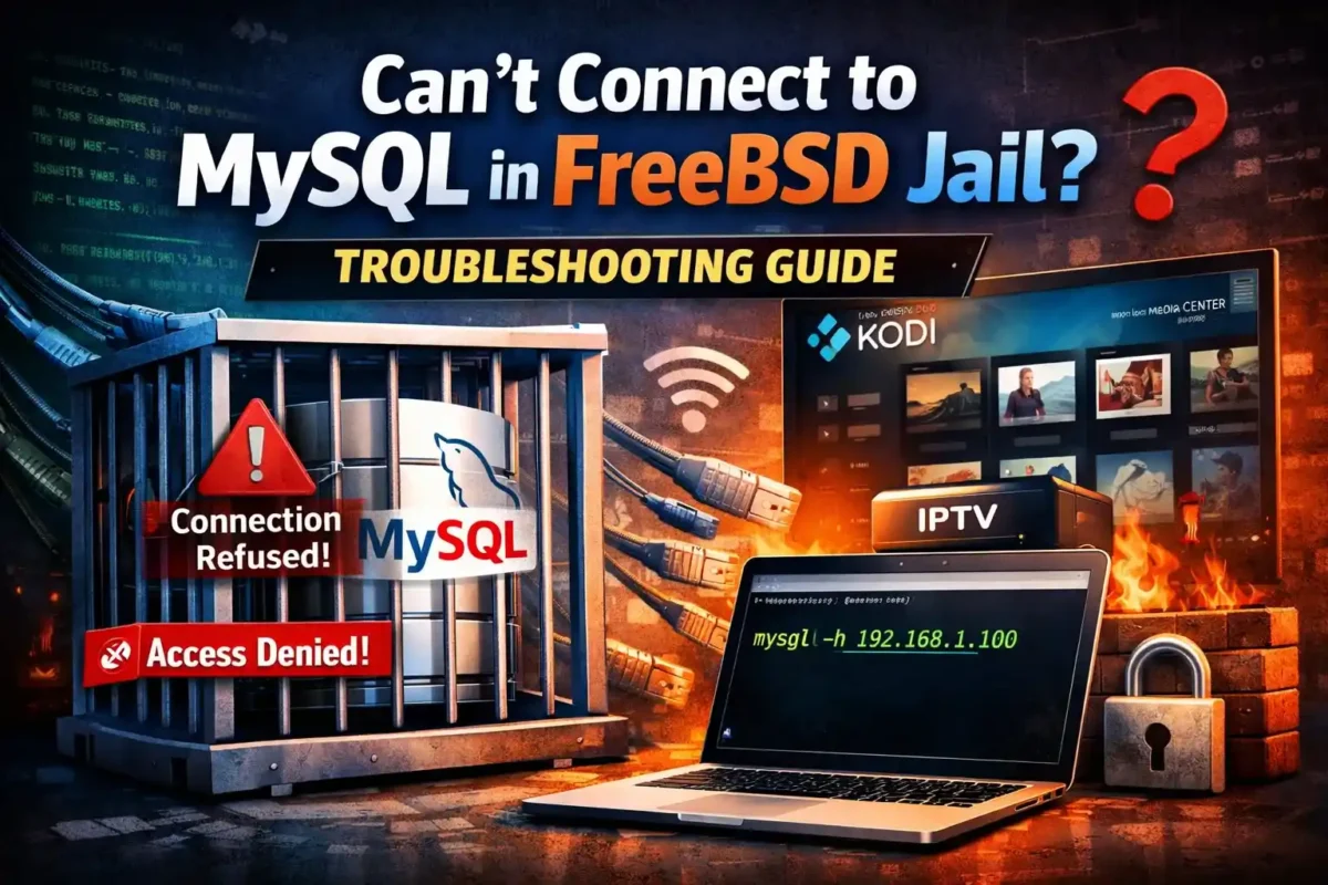 Cant connect to mysql DB running on FreeBSD Jail e1773328306803