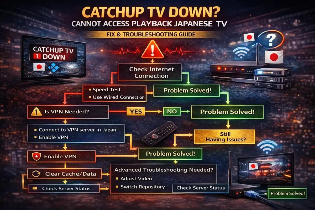 Catchup TV down Cannot acces playback japanese TV e1773503304800