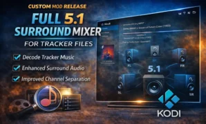 Custom mod release for Kodi audio setup Custom mod release for Kodi audio setup
