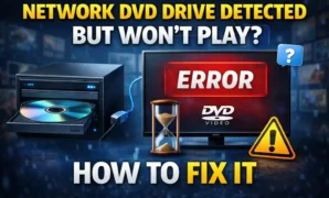 DVD drive error troubleshooting guide on kodi