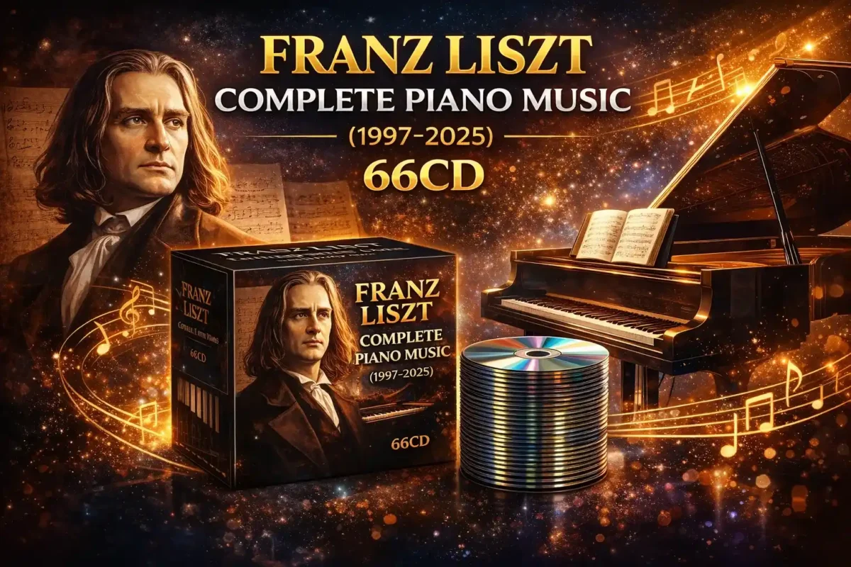 Franz Liszt Complete Piano Music 1997 2025 66CD e1773564331700