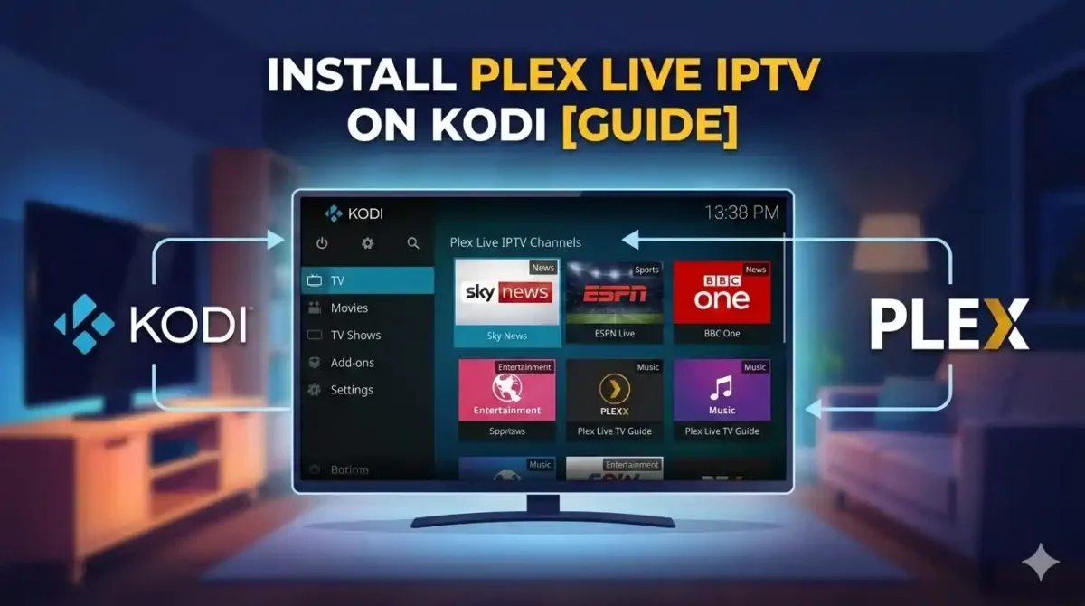 How to Install Plex Live IPTV List on Kodi With Guide 1 e1772961086461