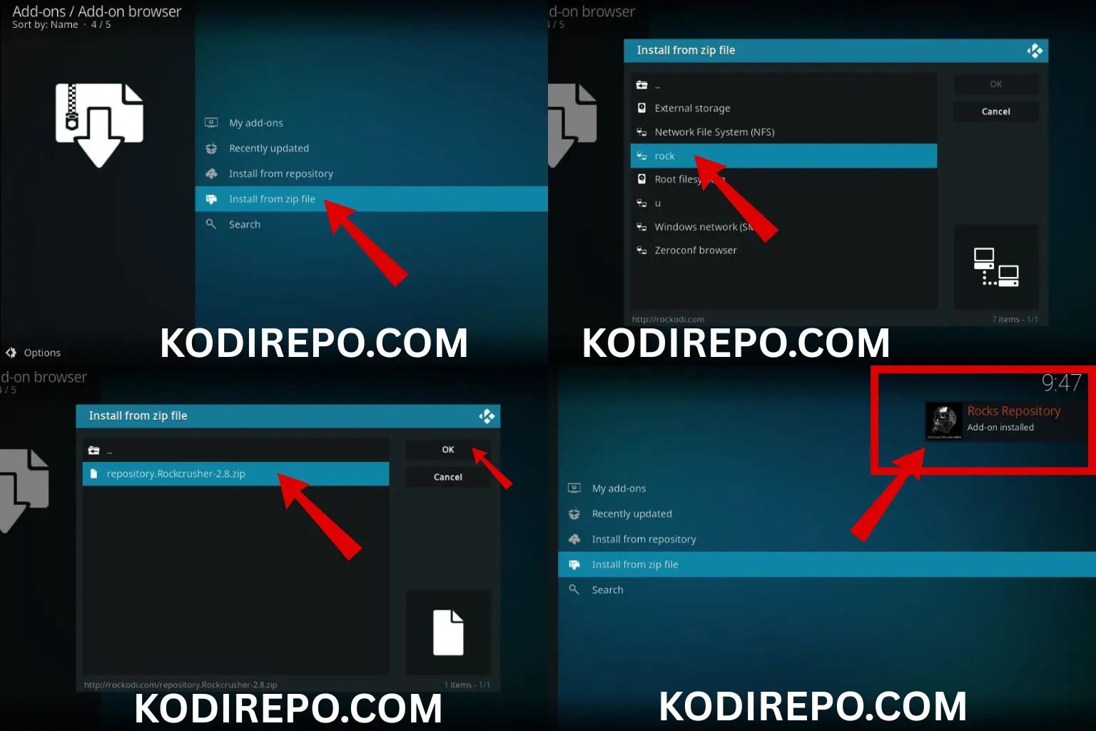 How to add repo on KODI