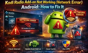 Kodi Radio add-on not working (network error) Android Kodi Radio add on not working network error Android