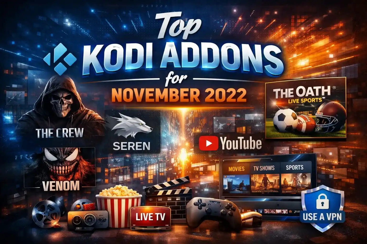 Most Reliable Kodi Addons for HD Streaming Most Reliable Kodi Addons for HD Streaming