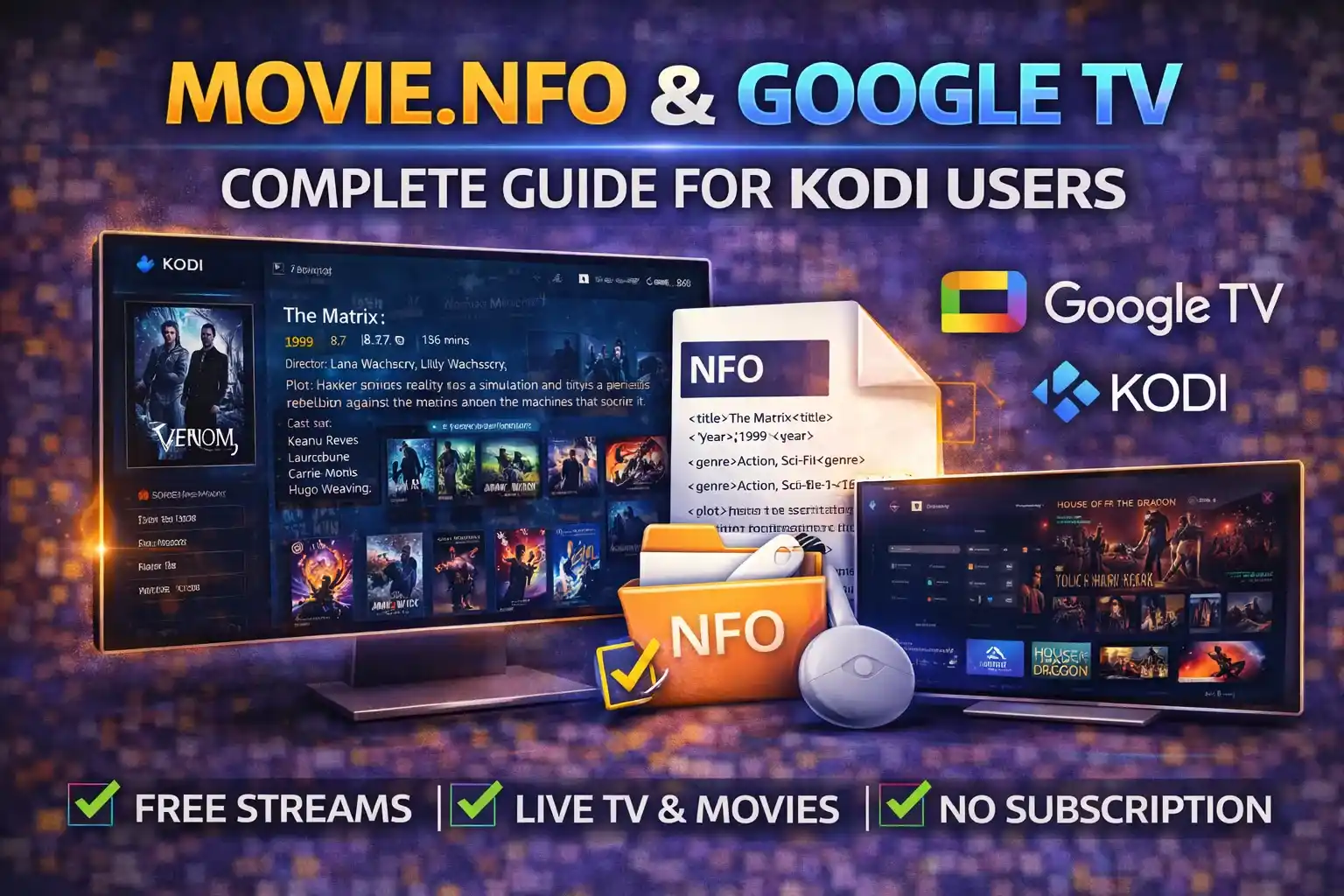 Movie.nfo and Google TV A Complete Guide for Kodi Users