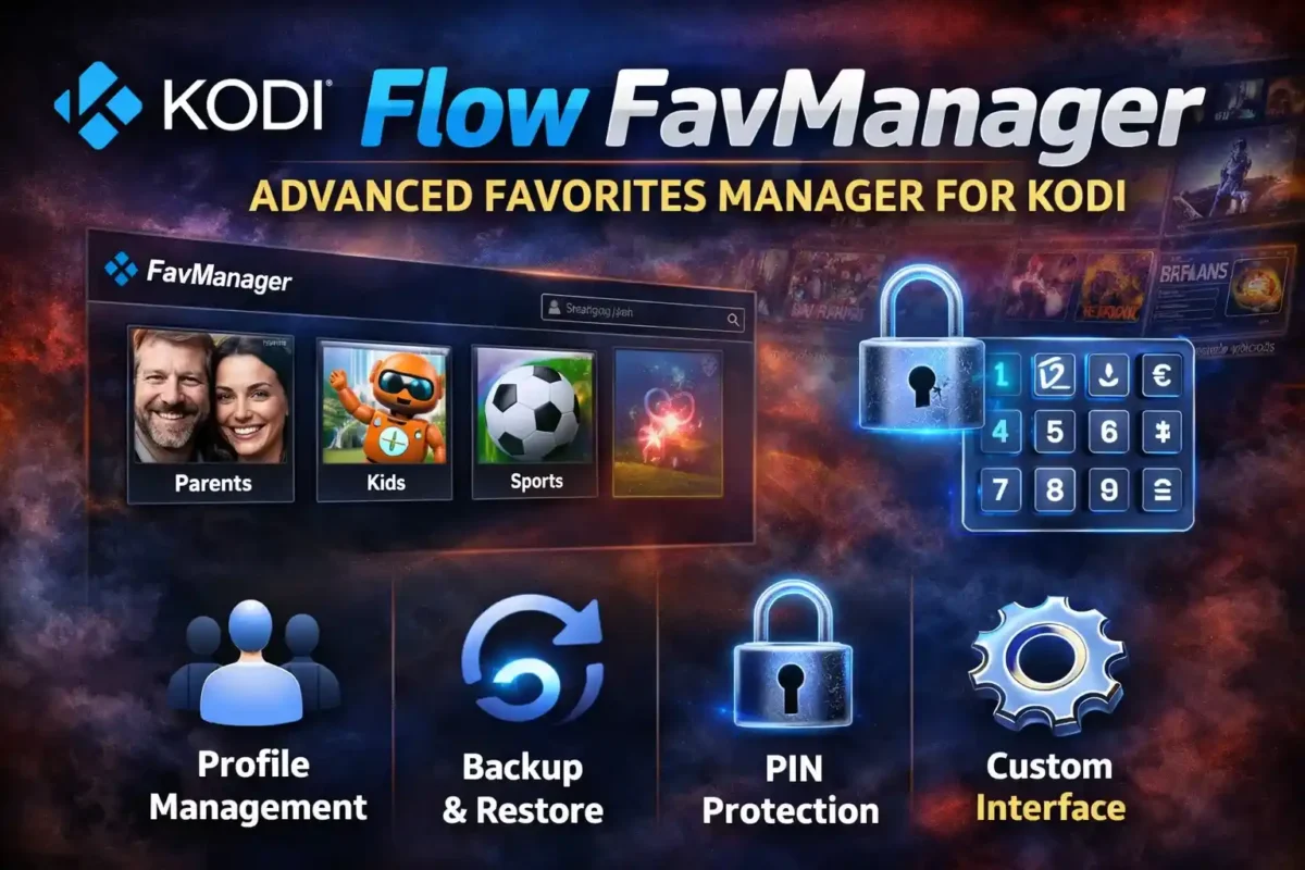 RELEASE Flow FavManager — Advanced Favorites Manager Profiles Backup PIN Custom e1773463429461