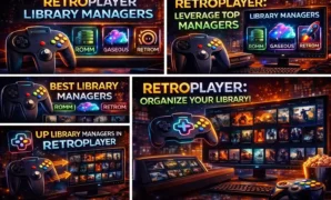 Retorplayer Leverage Romm Gaseous or Retrom as Library Managers