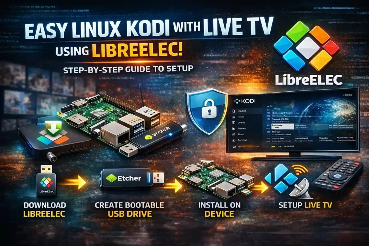 Setting up an easy Linux Kodi with Live TV (LibreELEC) Setting up an easy Linux Kodi with Live TV LibreELEC e1773567499632