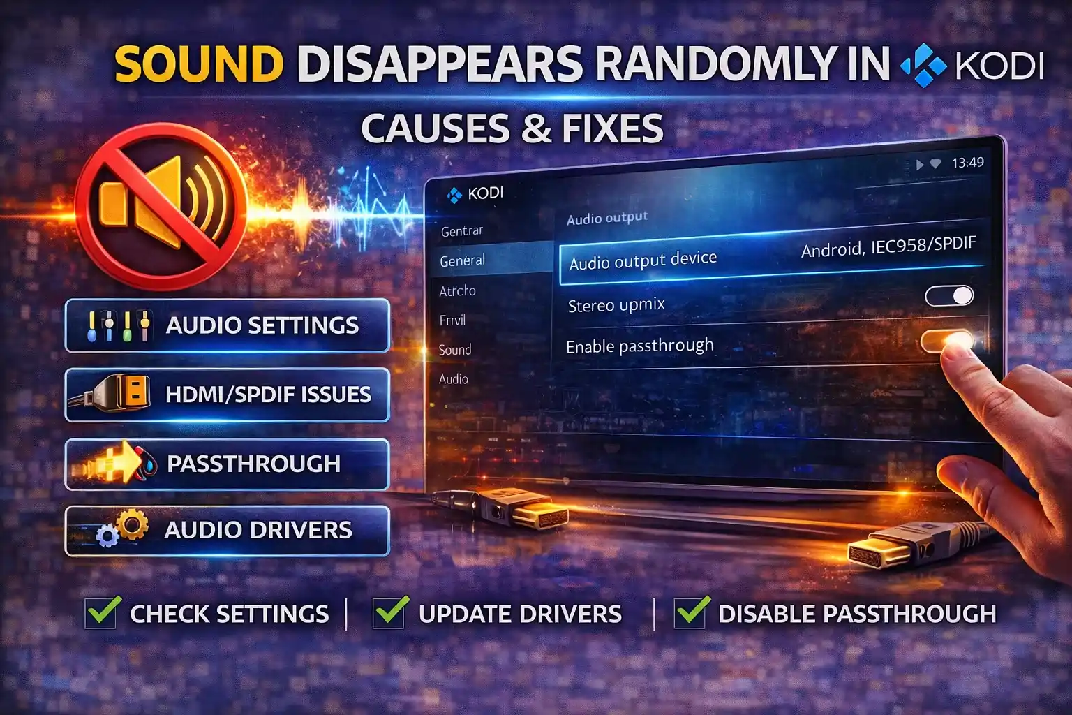 Sound disappears randomly