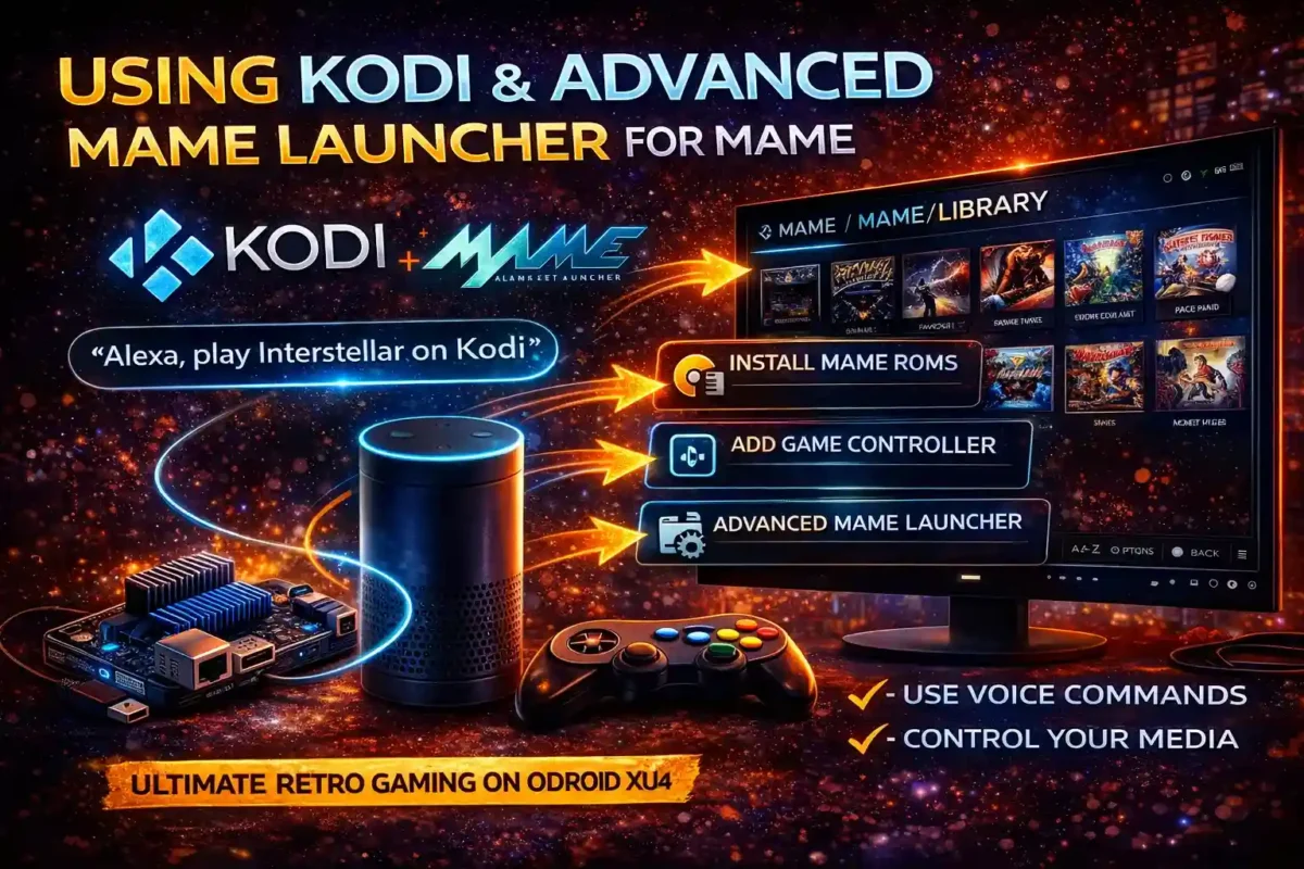Tutorial on using Kodi and Advanced Mame Launcher for Mame on ODroid XU4 e1773566785580