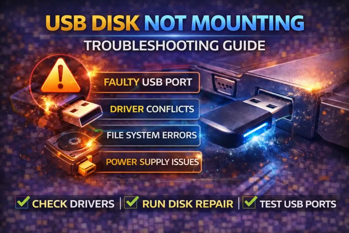 USB Disk Sometimes Not Mounting A Complete Troubleshooting Guide e1773113474235