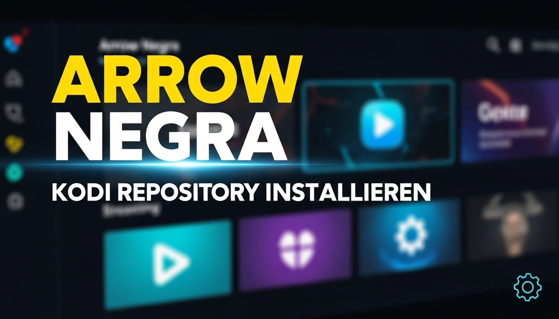 arrow negra kodi repository installieren
