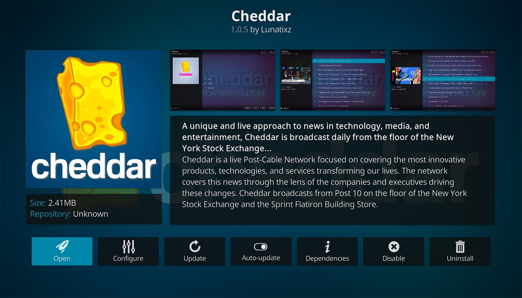 cheddar kodi addon how to install it on kodi