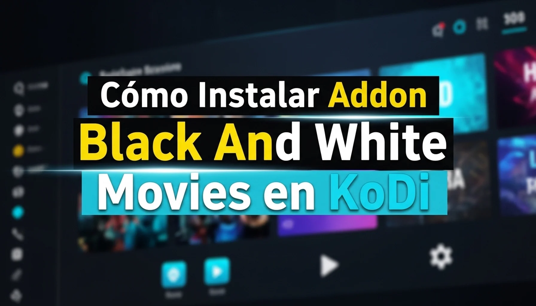 cmo instalar addon black and white movies en kodi