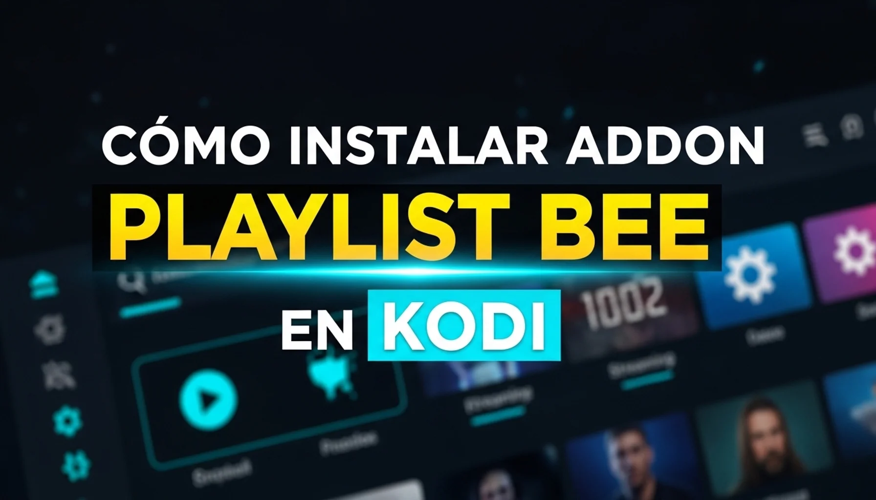 cmo instalar addon playlist bee en kodi
