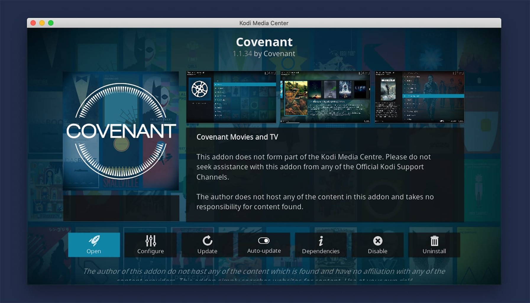 covenant kodi addon is this an illegal addon should you inst