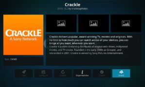 crackle kodi addon how to install it on kodi