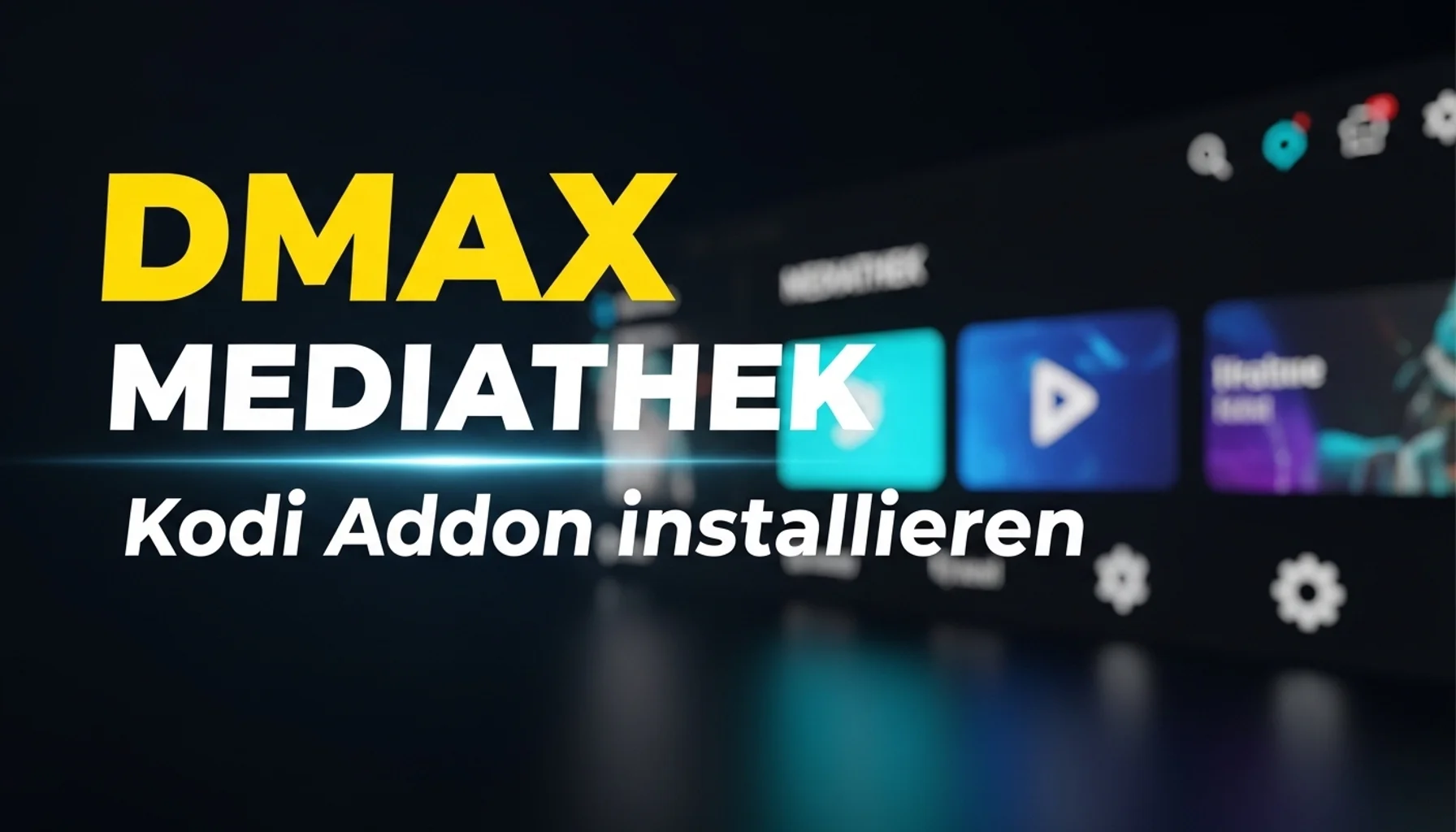 dmax mediathek kodi addon installieren