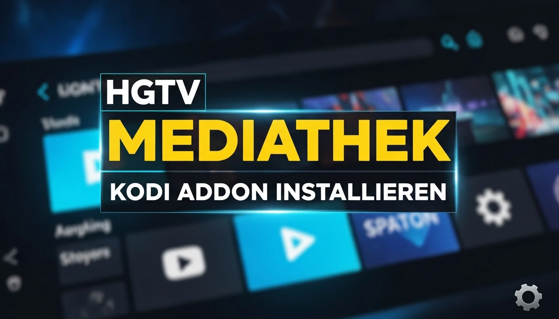 hgtv mediathek kodi addon installieren