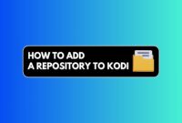 how to add a repository to kodi