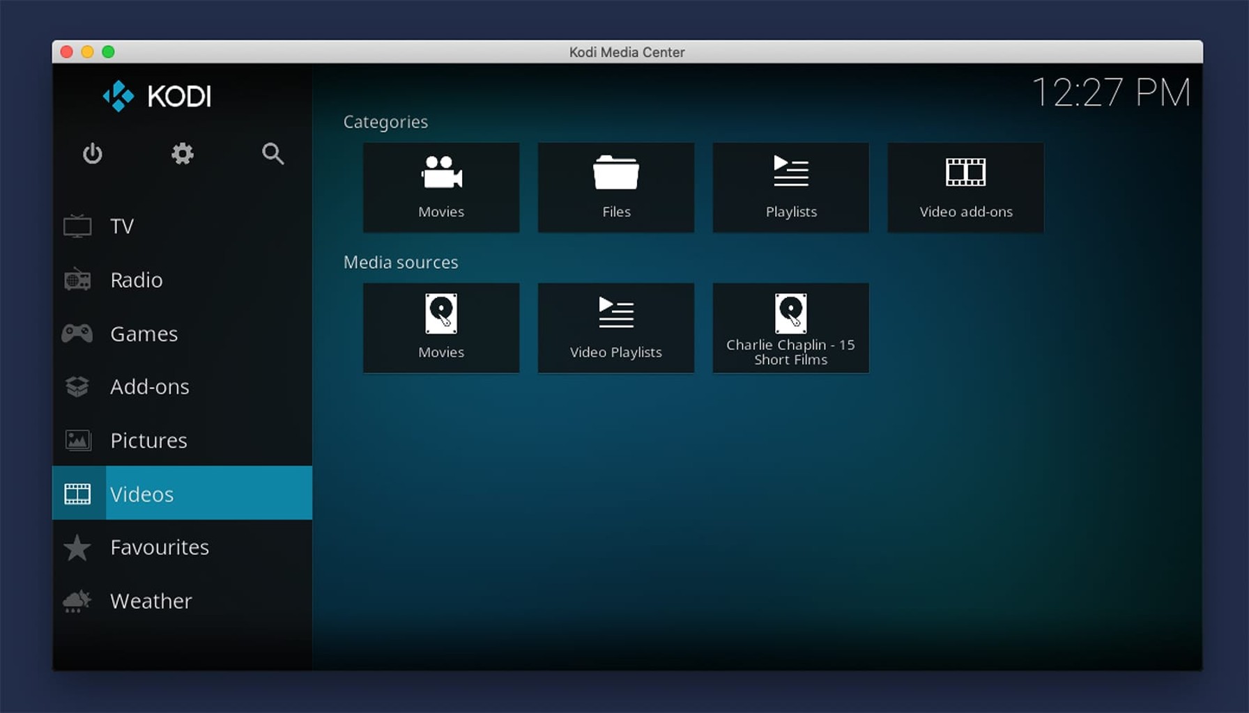 how to add media sources to kodi