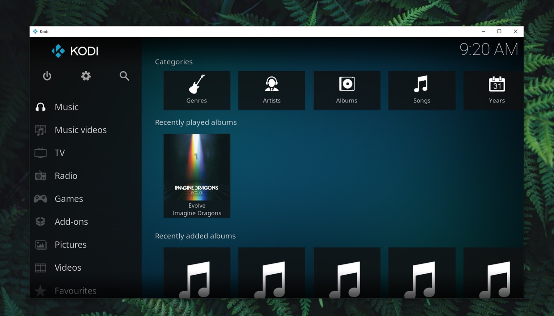 how to add music to kodi 18 in