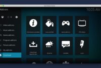 how to install addons from kodis official repository in