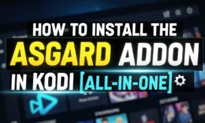 how to install the asgard addon in kodi all in one