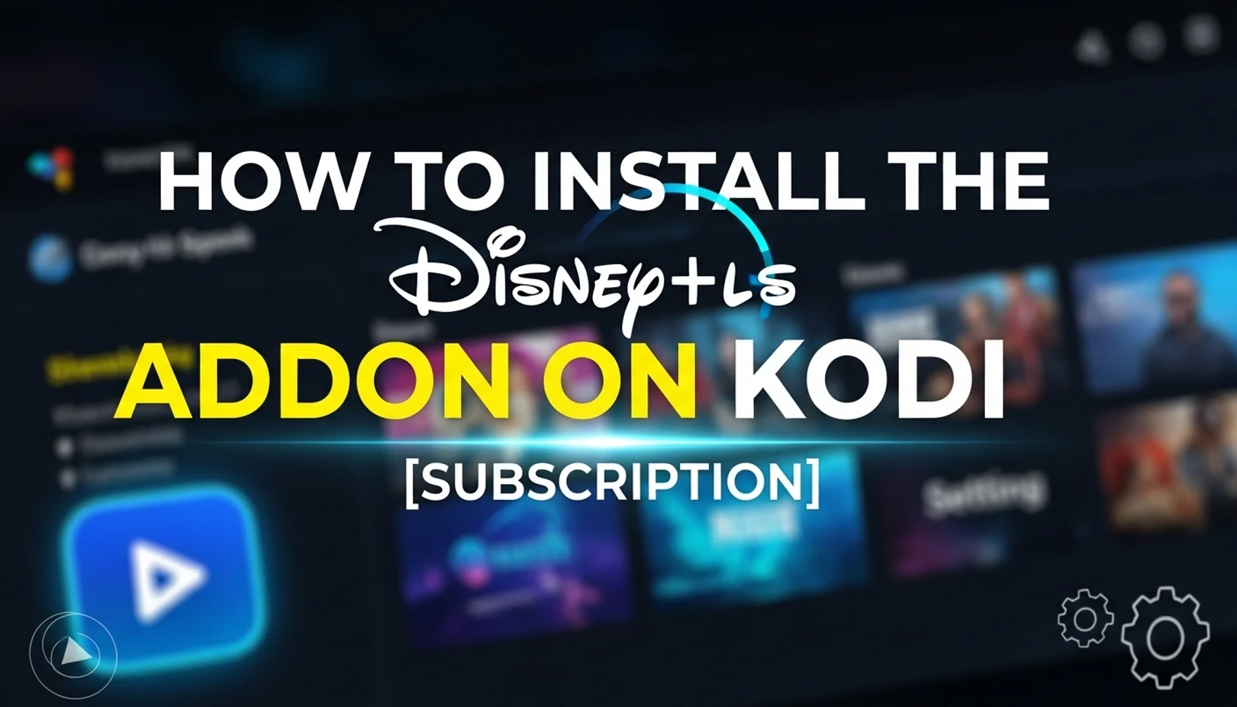 how to install the disney plus addon on kodi subscription
