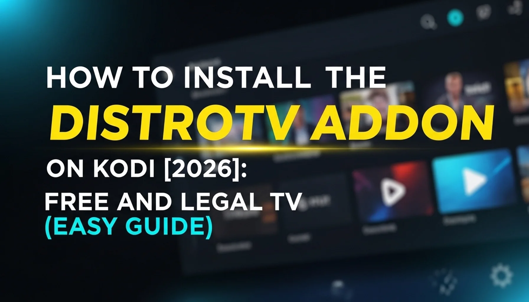 how to install the distrotv addon on kodi 2026 free and lega
