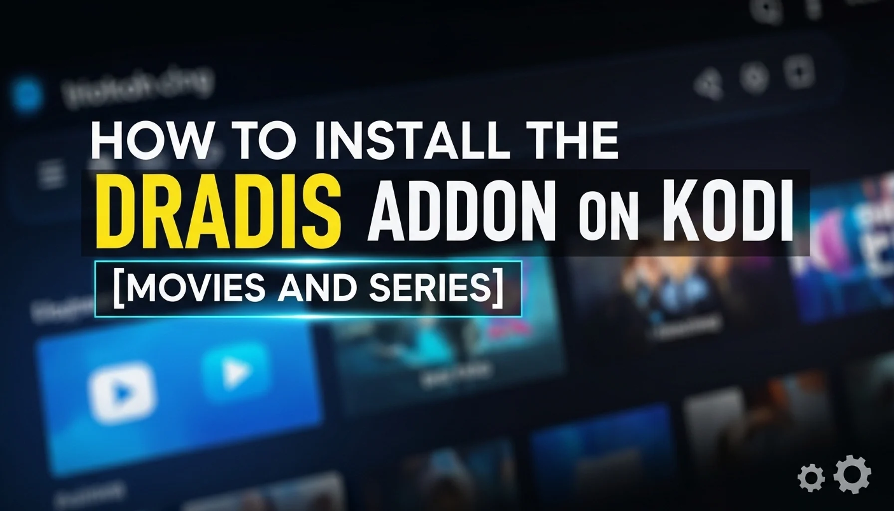 how to install the dradis addon on kodi movies and series