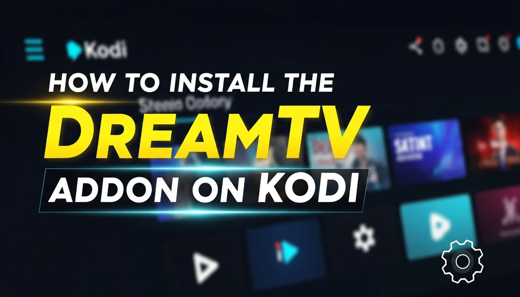 how to install the dreamtv addon on kodi