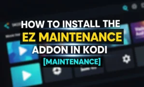 how-to-install-the-ez-maintenance-addon-in-kodi-maintenance how to install the ez maintenance addon in kodi maintenance