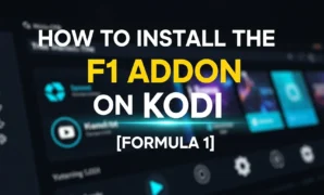 how to install the f1 addon on kodi formula 1