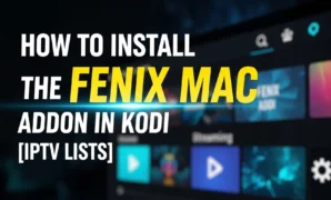 how to install the fenix mac addon in kodi iptv lists