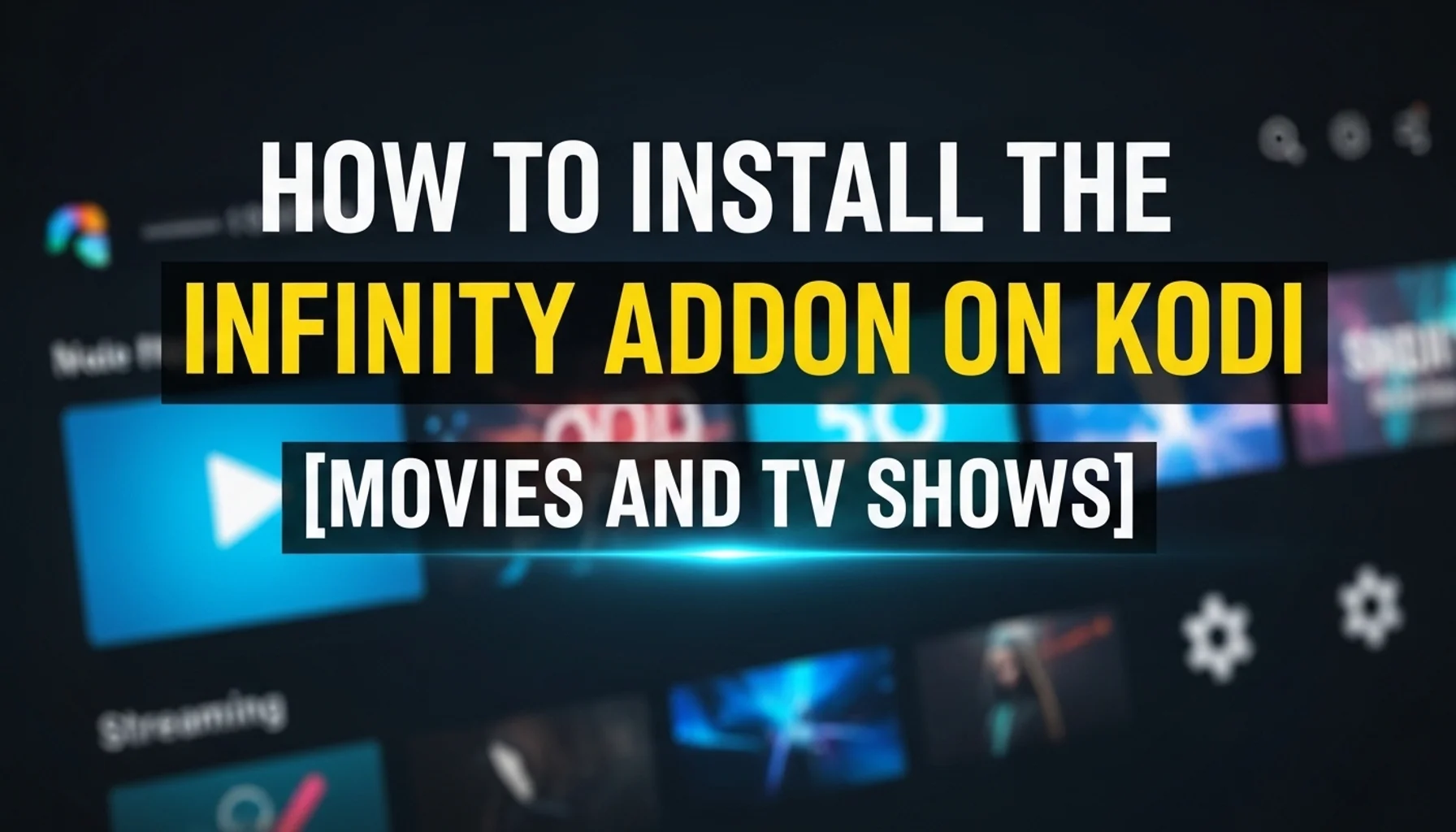 how to install the infinity addon on kodi movies and tv show